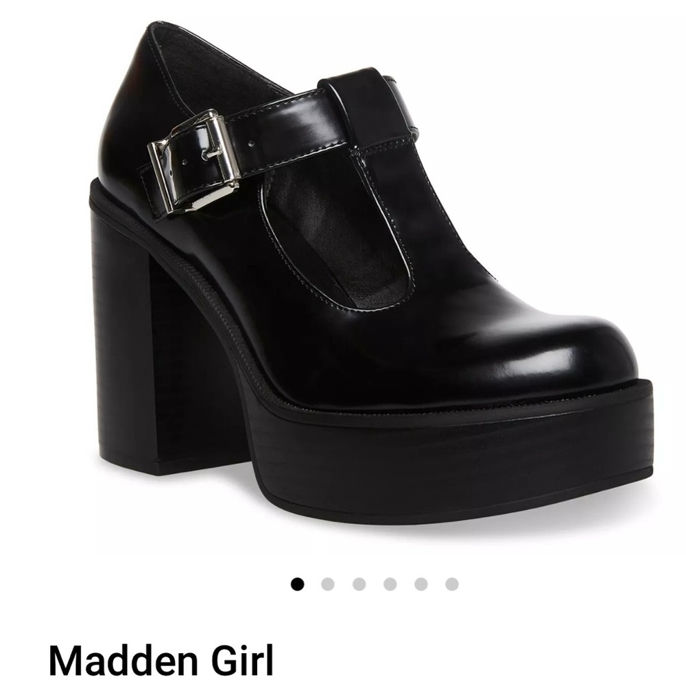 Madden Girl Pattent Mary Jane Shoes Size 7